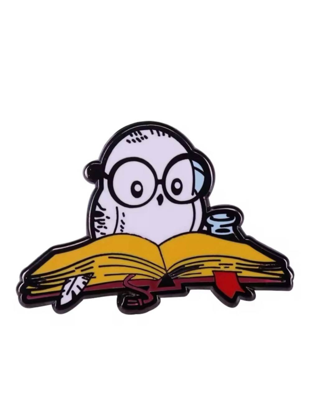 Harry Potter Hogwarts Hedwig Snowy Owl Enamel Pin